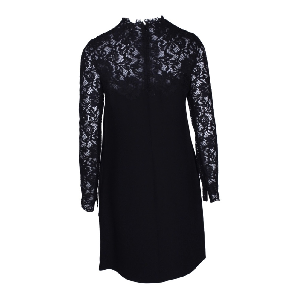 Valentino black lace shift dress IT40 US size 4